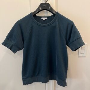 James Perse Size 3 Dark Green Tee